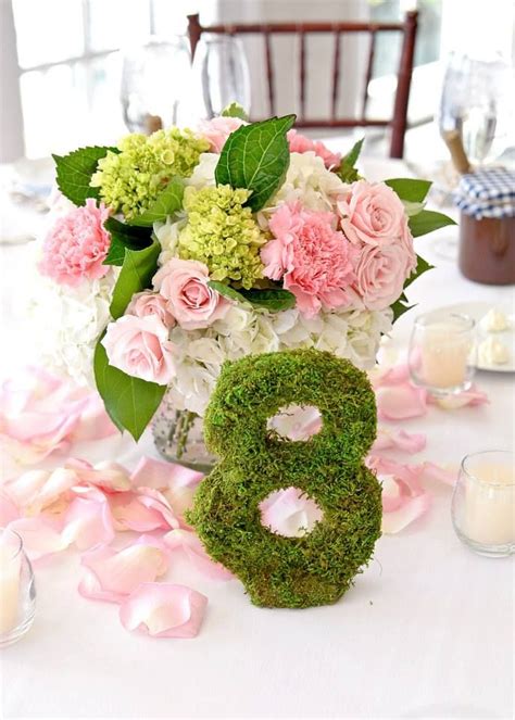 Green Hydrangea Pink Majolika Spray Roses White Hydrangea Reception