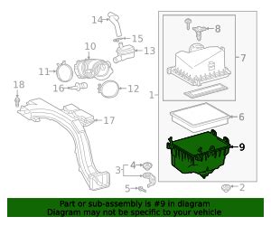 F Air Filter Housing Toyota Oem Genuine