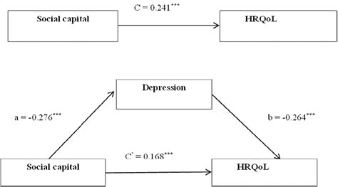 Depression Mediates The Relationship Between Social Capital And Health