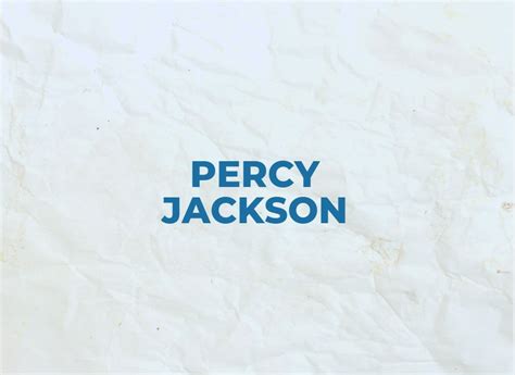 Ordem Dos Livros De Percy Jackson A Sequência Correta Para Leitura