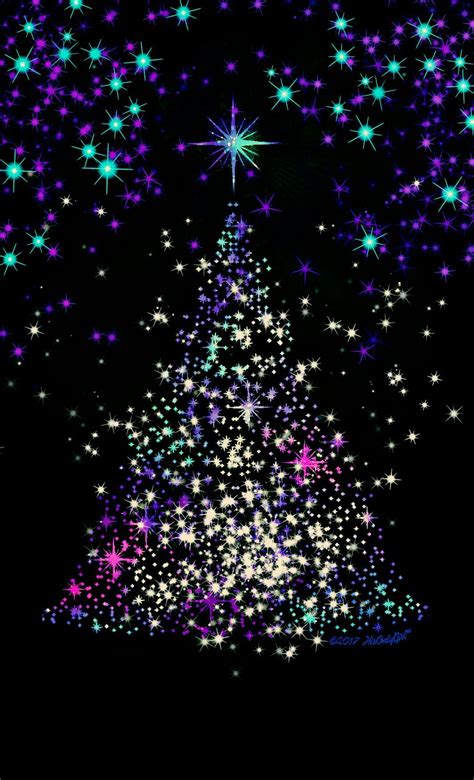 Christmas Tree Galaxy Wallpaper for CocoPPa