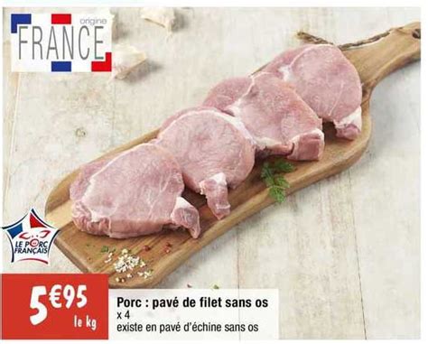 Promo Porc Pavé De Filet Sans Os chez Migros France iCatalogue fr