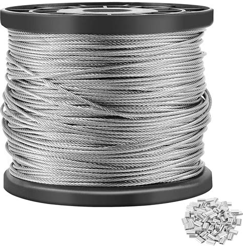 14 Stainless Steel Aircraft Cable Wire Rope 7x19 Type 316