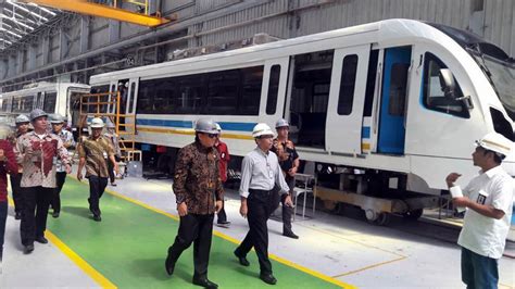 Sudah Banyak Negara Pesan Kereta Api Buatan PT INKA Madiun