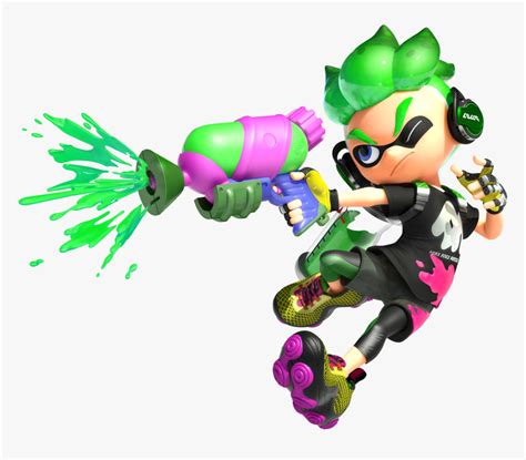 Inkling De Splatoon 2 Hd Png Download Transparent Png Image Pngitem