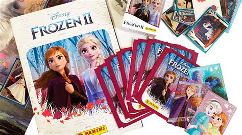 FROZEN II Álbum colección Panini Reseña Tarjetas laminas y