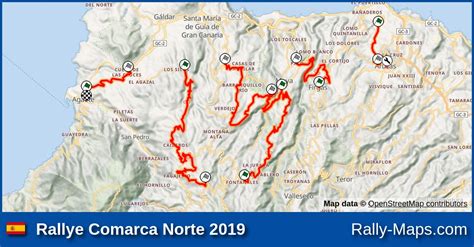 Mapy Zaplanuj Rallye Comarca Norte 2019 RajdTrasa Pl