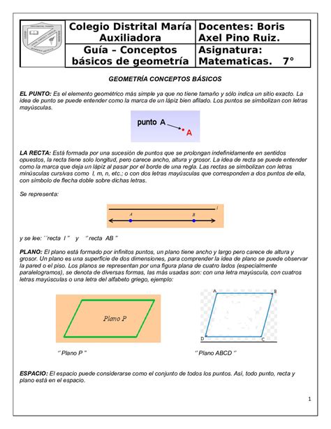 Calaméo 2019 Guia De Geometria Conceptos Basicos Copia