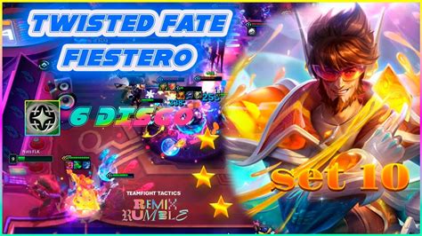 Composicion Meta En El Set De Tft Disco Con Twisted Fate Carry