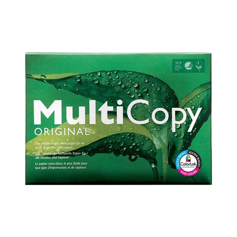 Multicopy Papier MultiCopy Orig A4 80g 2g Ds5x500v