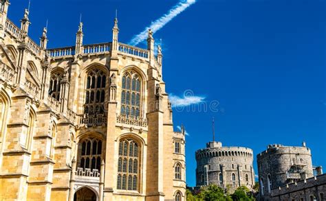 St George Chapel at Windsor Castle, England Stock Photo - Image of ...