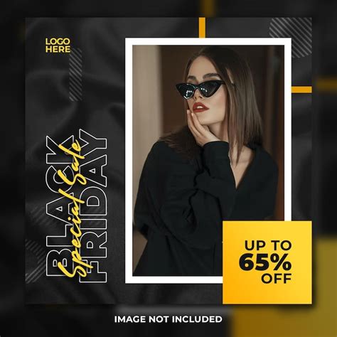 Premium Psd Black Friday Special Sale Social Media Post Template