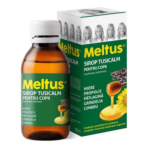 Meltus Tusicalm Sirop Pentru Copii 100ml Labormed Pret Avantajos