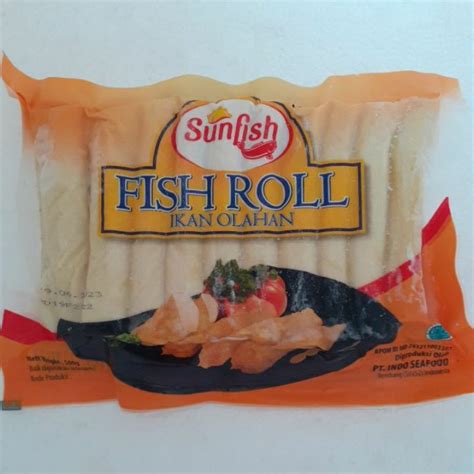 Jual Sunfish Fish Roll 500 Gr Ikan Olahan Shopee Indonesia