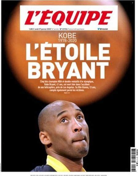 Le Prime Pagine Della Stampa Sulla Morte Di Kobe Bryant