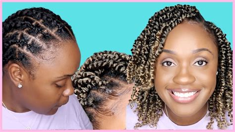 Crochet Braids Install In Minutes With Tiana Passion Twists Illusion Crochet Braid Pattern