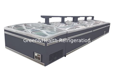 Chest Deep Commercial Island Freezer Supermarket Refrigeration Direct