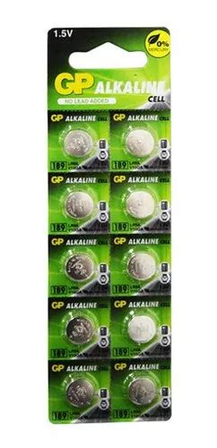 Gp189-c10 - Bateria Gp Alcalina 189 ( Lr1130) Bl X10 | MercadoLibre