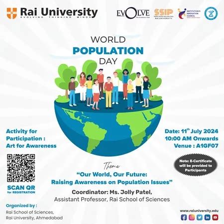 World Population Day - Rai University | UGC Approved Best College in ...