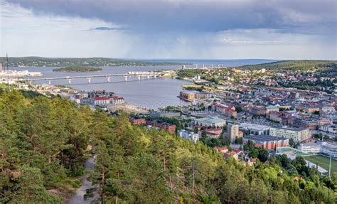 Sundsvall, Sweden - July 1, 2020 Stock Photo - Image of västernorrland ...