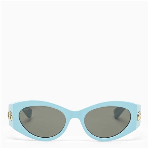 GUCCI Occhiali Da Sole Cat Eye Azzurri TheDoubleF