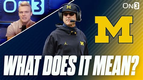 What Does Jim Harbaugh Not Leaving For The Nfl Mean For Michigan