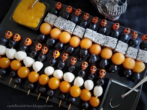 Castellons Kitchen Easy Halloween Kabobs