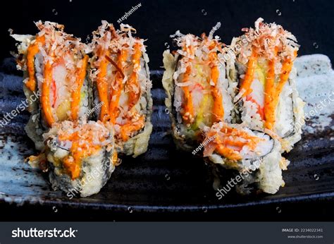 Surimi Maki Sushi Japanese Sushi Stock Photo 2234022341 Shutterstock