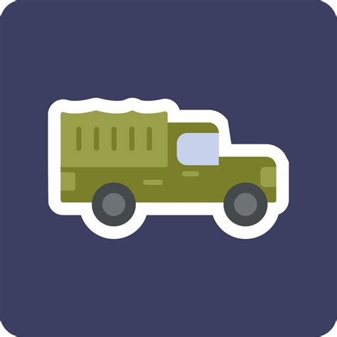 Military Truck Vector Icon 38917459 Vector Art At Vecteezy