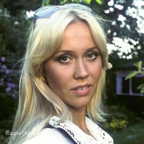 Agnetha Fältskogs Instagram profile post agnetha