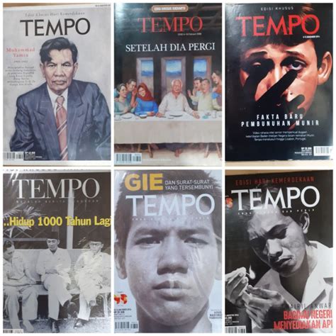 Jual Majalah Tempo Edisi Khusus Dan Liputan Khusus Indonesia Shopee