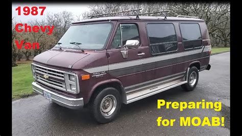 1987 Chevy G20 Van Ray Ray The Aventure Mobile Youtube