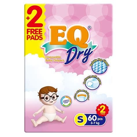 Eq Dry Jumbo Pack Small S Tape Baby Diapers Shopee Philippines