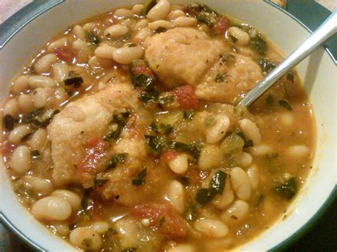 Legally Delicious Chicken And White Bean Stew