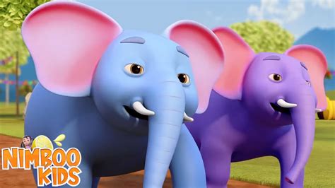 Ek Mota Hathi Khelne Gaya, एक मोटा हाथी, Hindi Cartoon Song and Baby ...