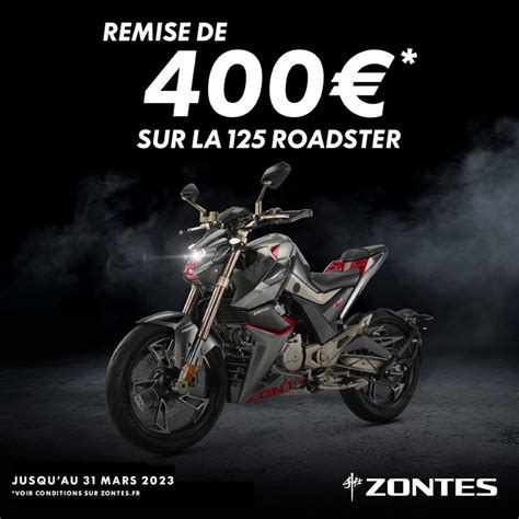 PROMO ZONTES 125 ROADSTER AVENEL MOTOS