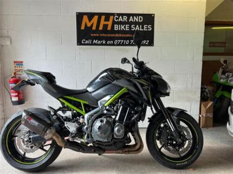 Kawasaki Z R Z Naked My Green Gray Stunning Bike With