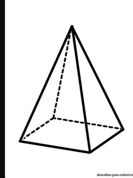 Cómo dibujar Piramides Geometricas Paso a Paso Muy Fácil 2025