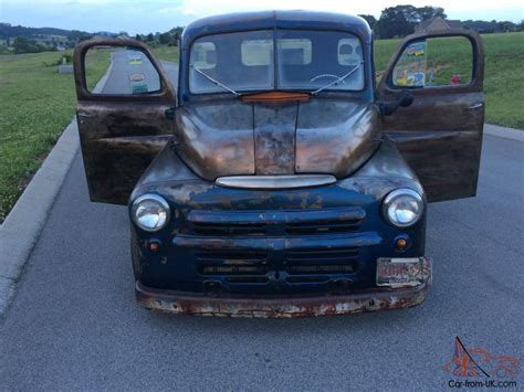 1951 Dodge Pilot House Rat Rod Truck Hot Rod Street Rod Custom Chevrolet Ford