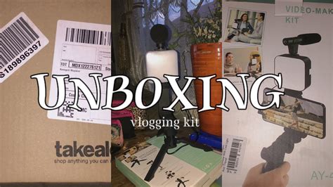 Unboxing My New Vlogging Kit Youtube