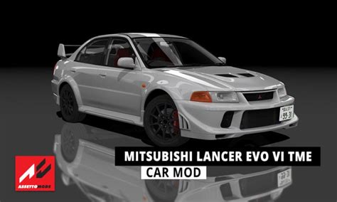 Mitsubishi Lancer Evolution Vi Tme Assetto Corsa Mods Database