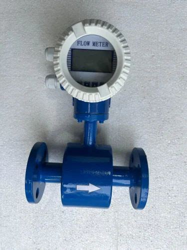 Flanged Stainless Steel Electromagnetic Digital Flow Meter For