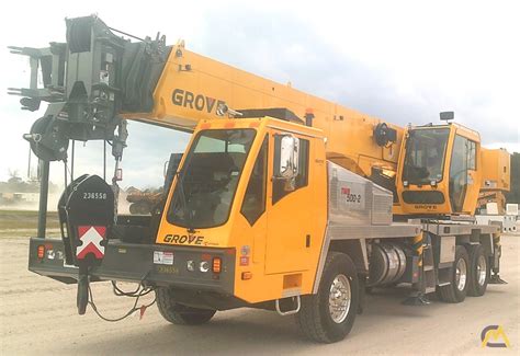 Grove Tms500 2 40 Ton Truck Mounted Crane For Sale Hoists And Material