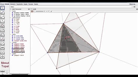 GeoGebra Dersleri Türkçe Fermat Noktaları Mesut Topal YouTube