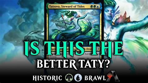 Historic Brawl Tatyova Steward Of Tides MTG ARENA YouTube