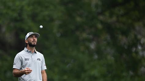 Max Homa Tosses His Ball In The Air On The No 4 Tee During Tuesday S