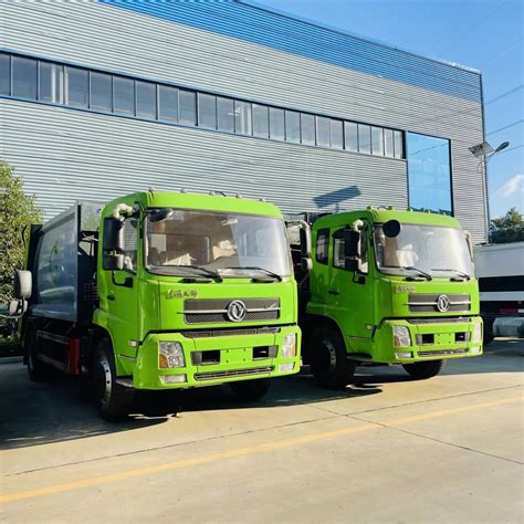 Dongfeng Ton Ton X Cubic Meters M Refuse Garbage Compactor