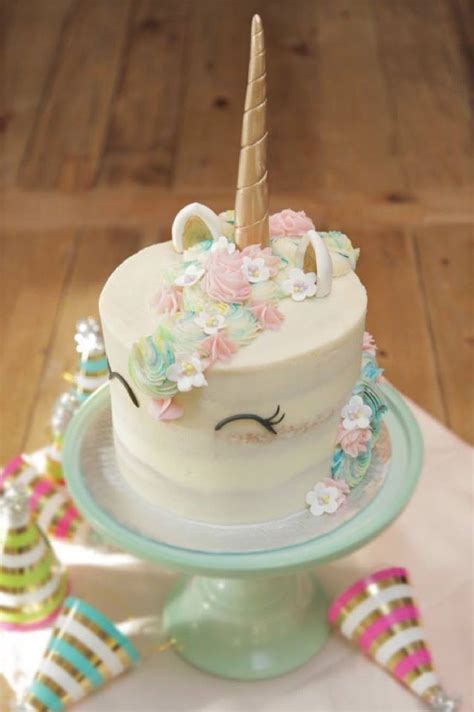 Semi Naked Unicorn Cake St Birthday Cake For Girls Birthday Cakes