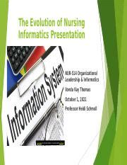 The Evolution Of Nursing Informatics History Definition And Course