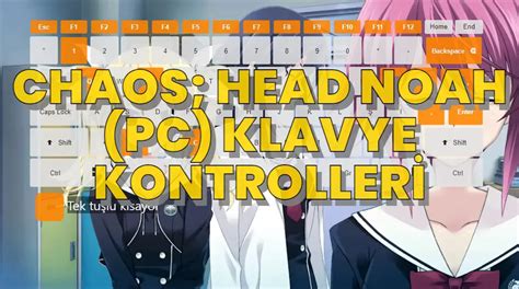 Chaos Head Noah PC Klavye Kontrolleri DefKey